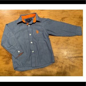 Polo Toddler Button Up Shirt